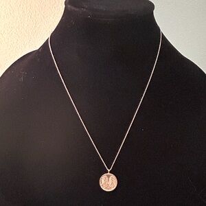 Gorjana Gold Leaf Pendant Necklace